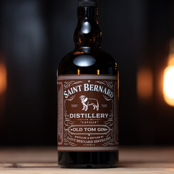 gin laville, old tom, saint bernard distillery